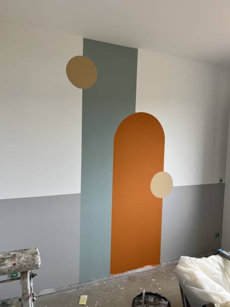 Mise en peinture d'une maison neuve sur Tournefeuille proche de Toulouse