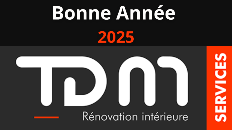 TDM Services vous souhaite une excellente année 2025 !